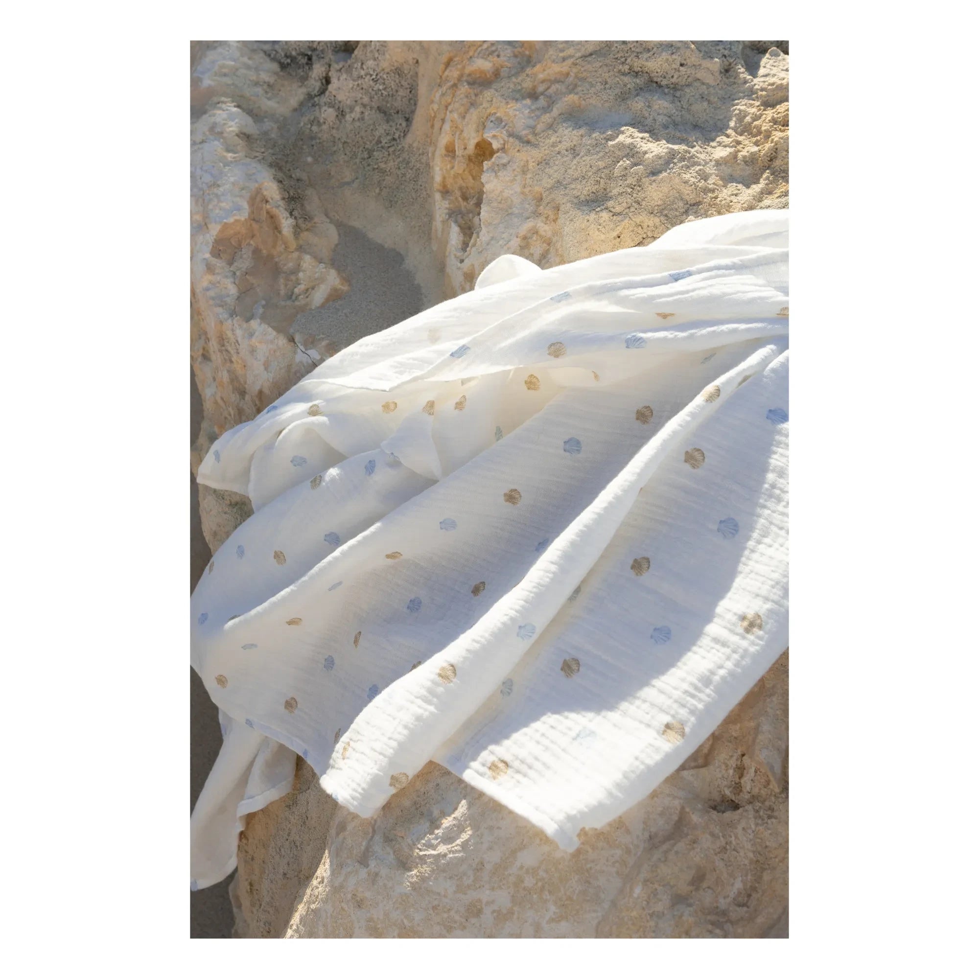 Soft Spot - Seaside Organic Cotton Diaper | Seaside