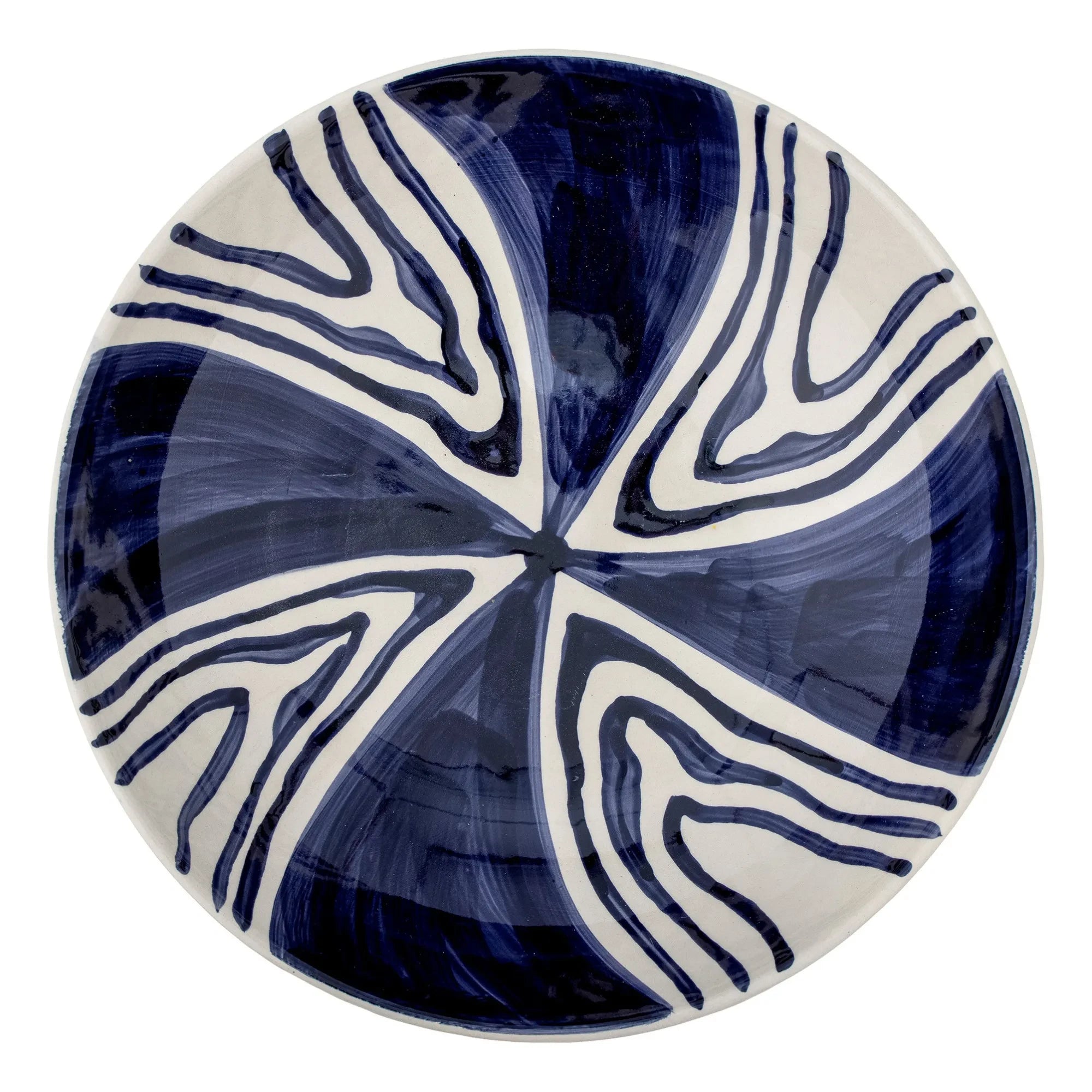 Bloomingville - Shama Salad Bowl | Blue