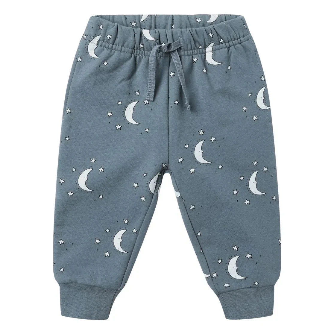 Quincy Mae - Lunes Organic Cotton Jogger | Gray Blue