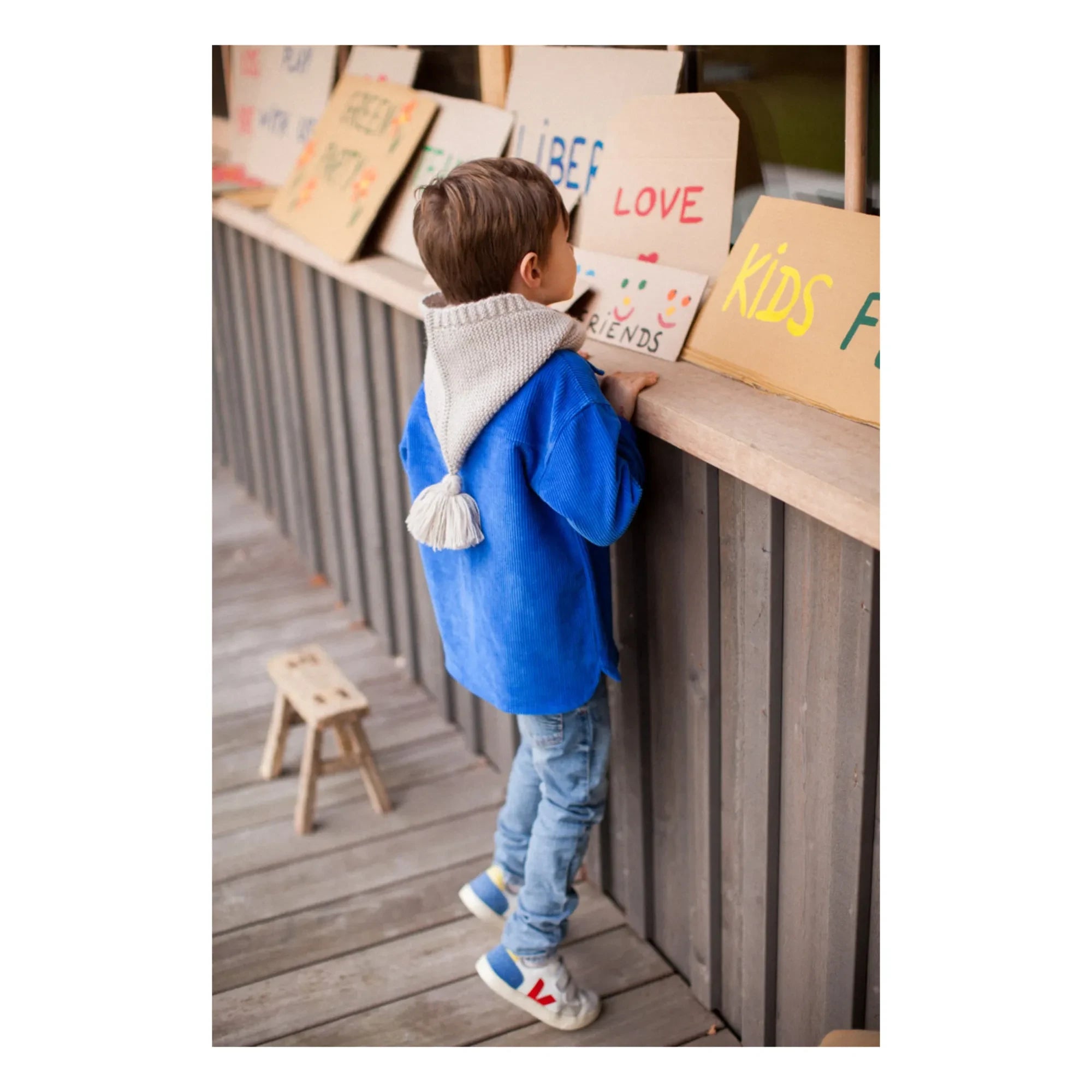 Marlot Paris - Lutin Baby Alpaca Hoodie | Beige