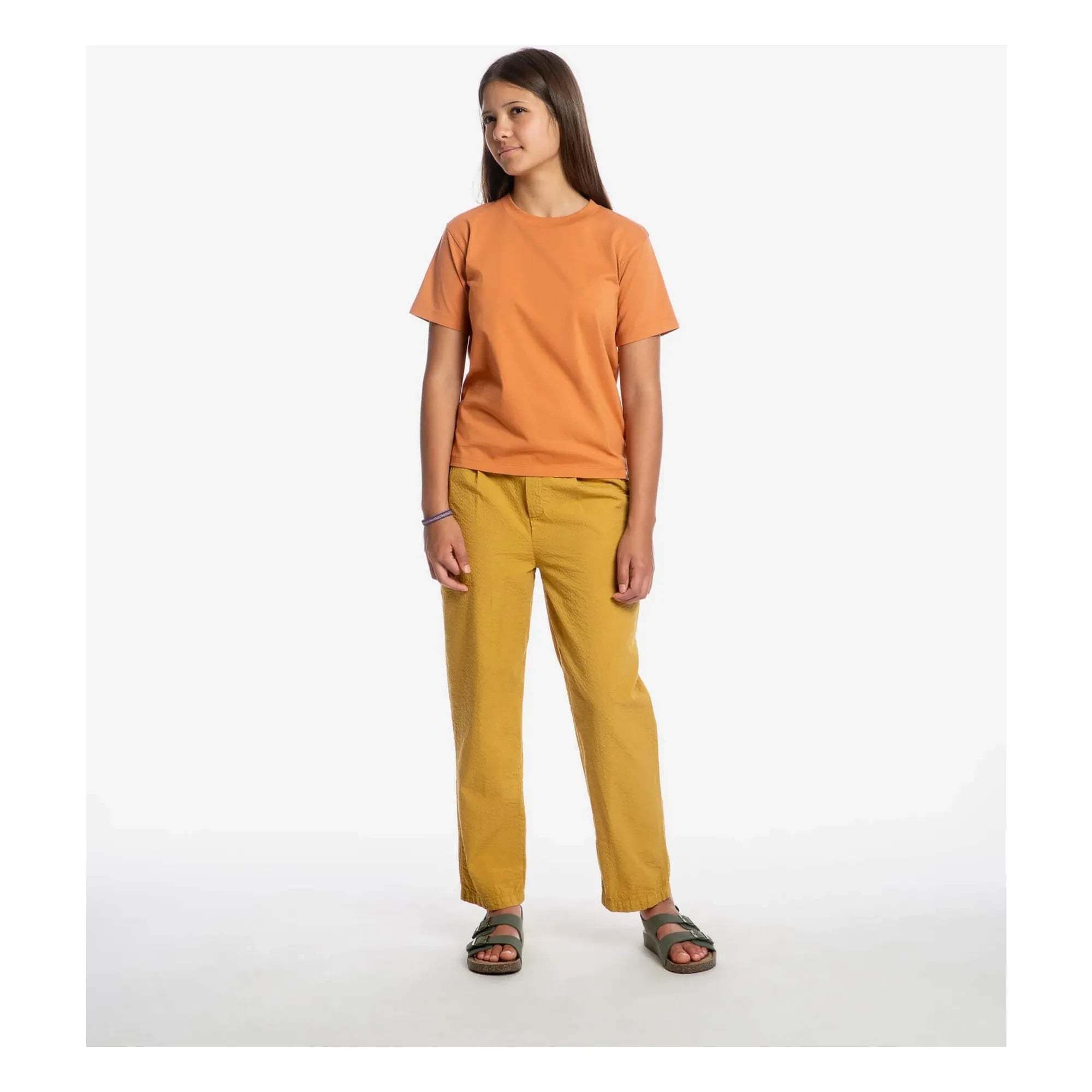 Matona - Summer Unisex Organic Cotton T-Shirt | Orange