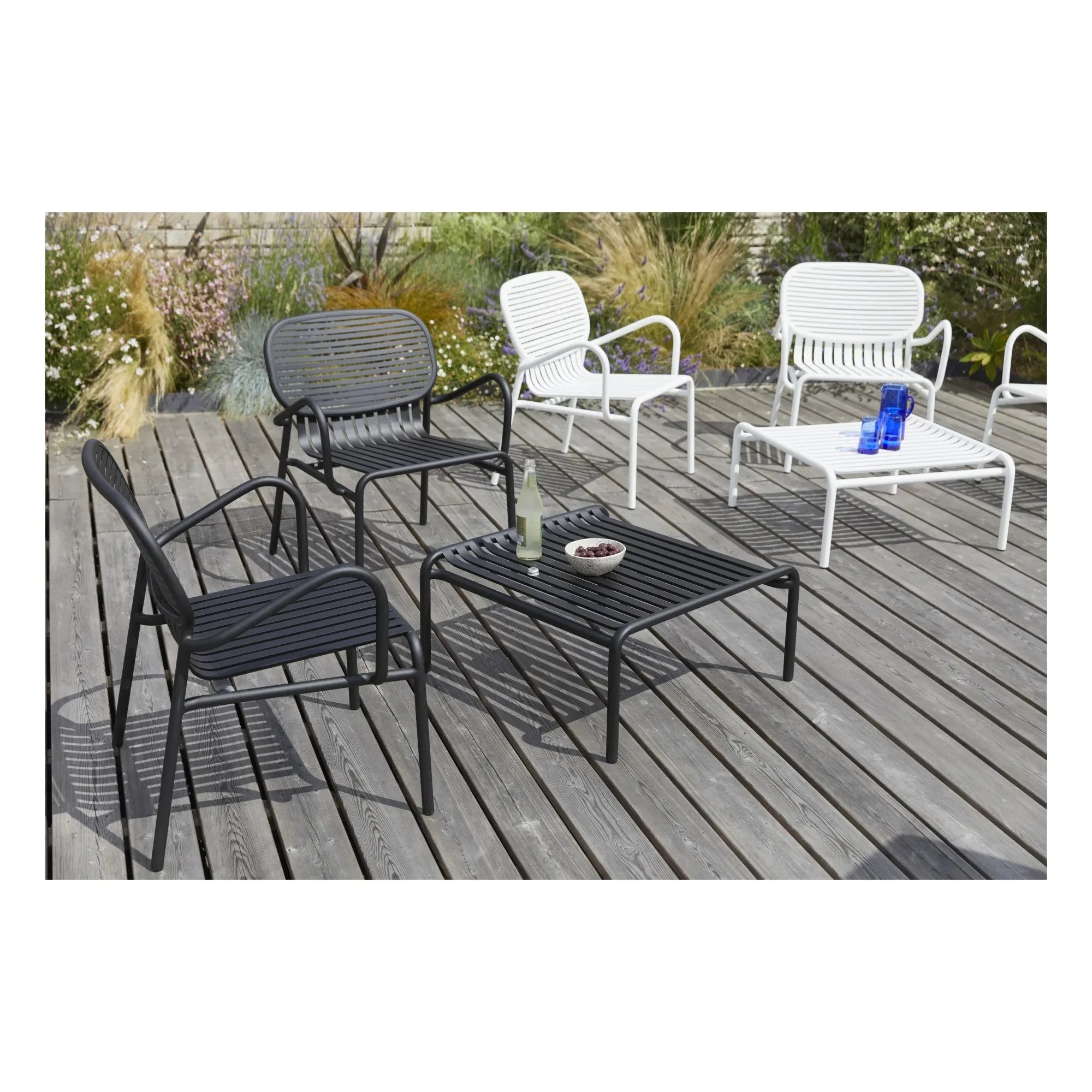 Petite friture - Weekend armchair - 2-piece set | Black