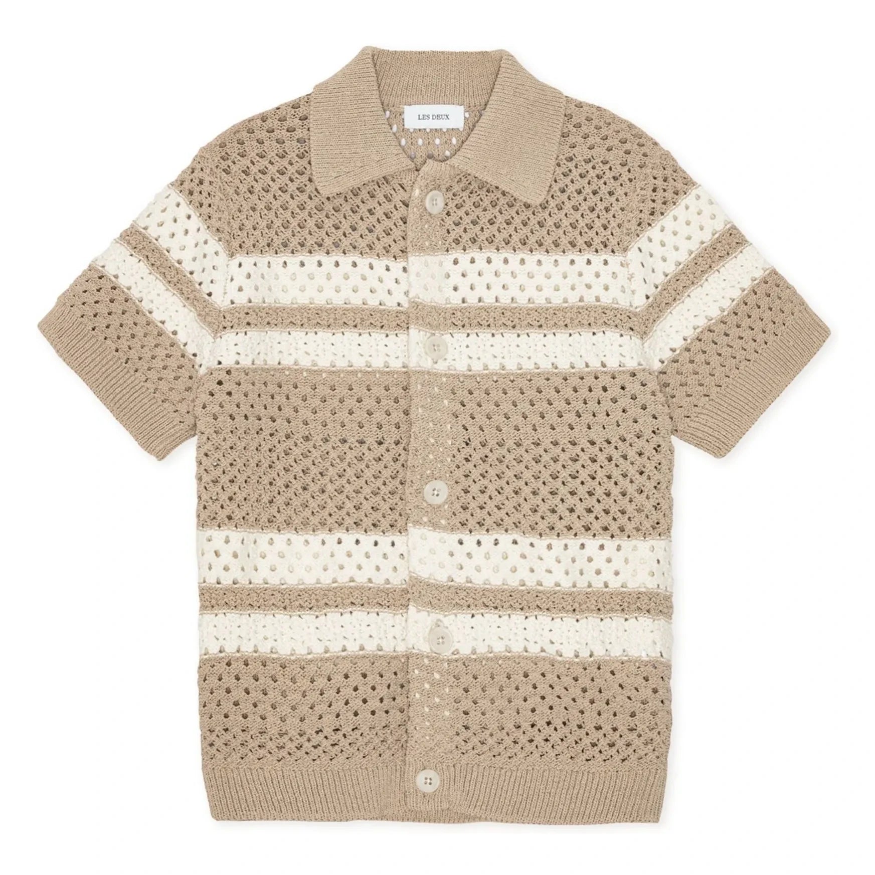 Les Deux - Gianni Knit Shirt | Sand