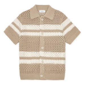 Les Deux - Gianni Knit Shirt | Sand