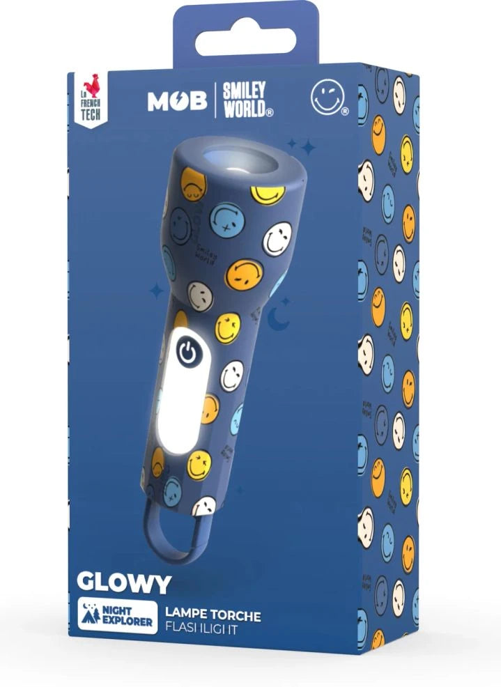 MOB - Glowy Lantern - MOB x Smiley World | Blue