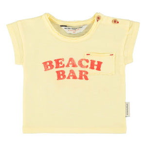 Piupiuchick - Beach Bar T-Shirt | Yellow
