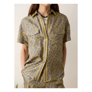 Boteh - Verve Silk Shirt | Blue