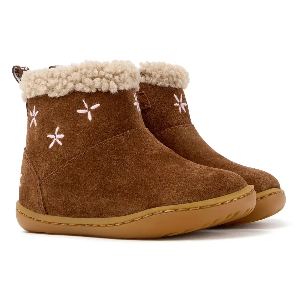 Camper - Little Flower United Padded Boots | Brown