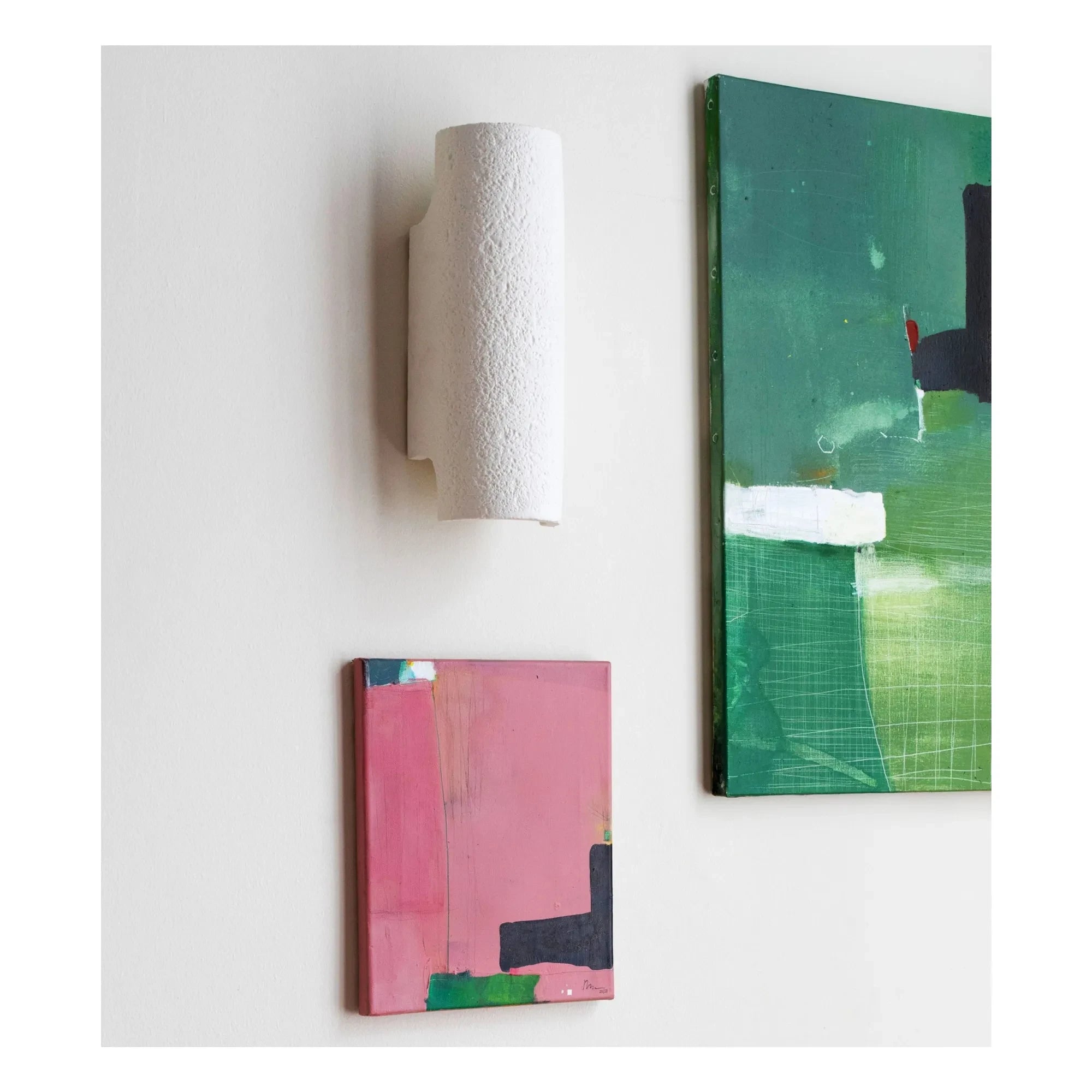 The Socialite Family - Mano Terracotta Wall Lamp | White