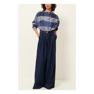 Sessùn - Orregia Cotton Shirt | Blue