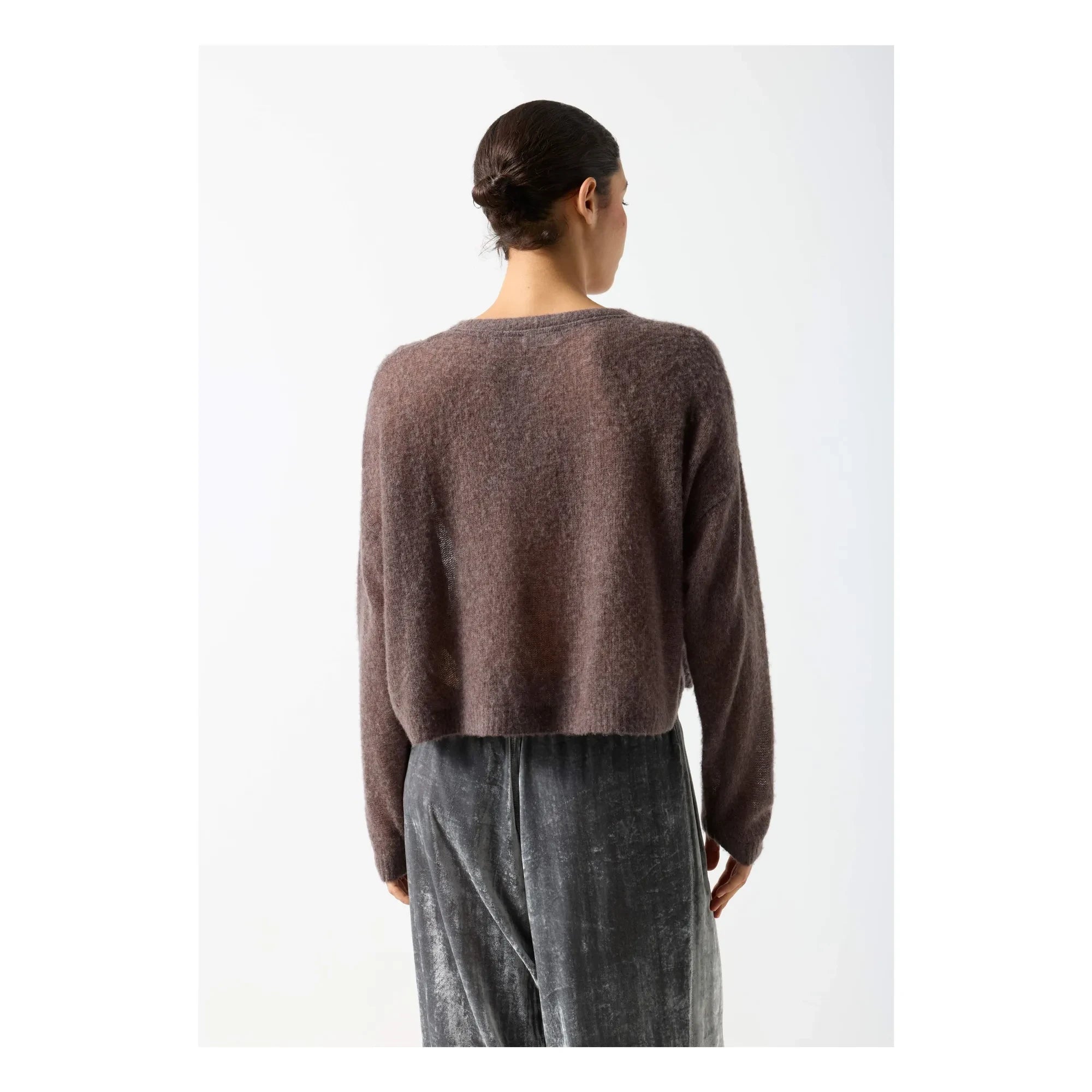 American Vintage - Bodyrow Cashmere & Wool Vest | Brown