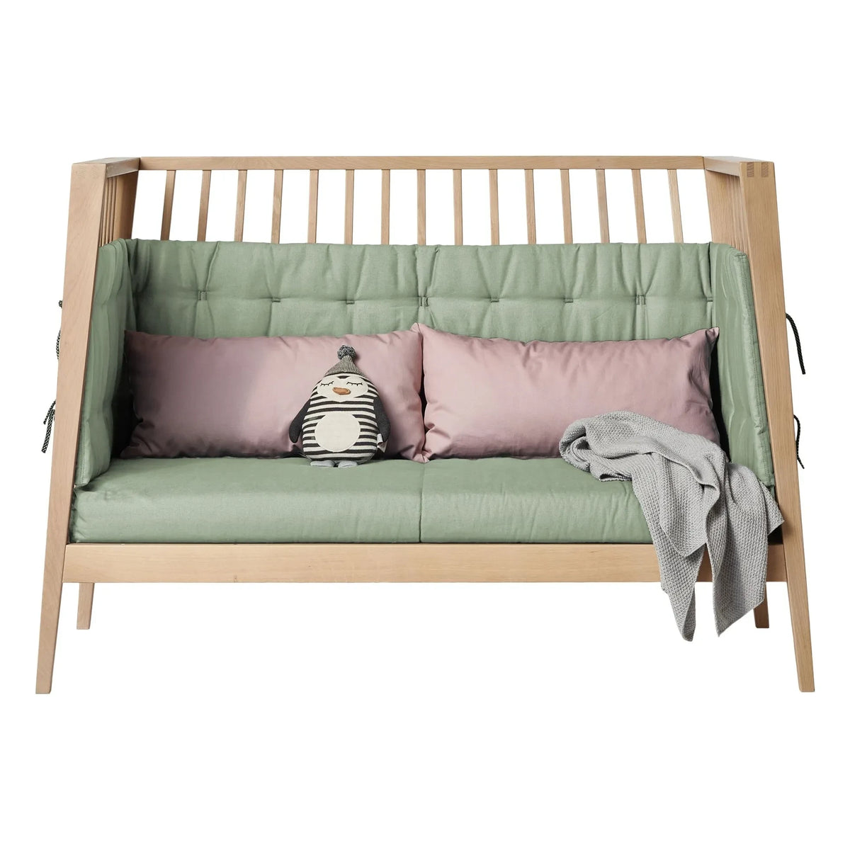 Leander - Linea and Luma Bed Cushions and Covers | Sage