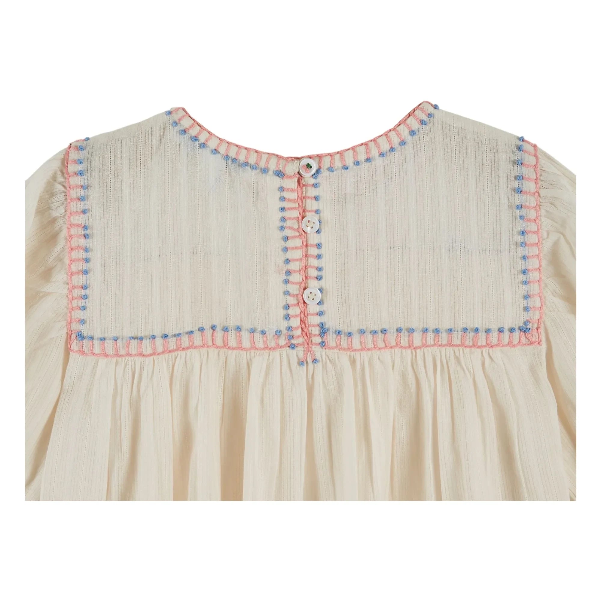 Emile et Ida - Embroidered Blouse | Cream