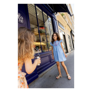 Louis Louise - Andrée Chambray Dress | Light Blue