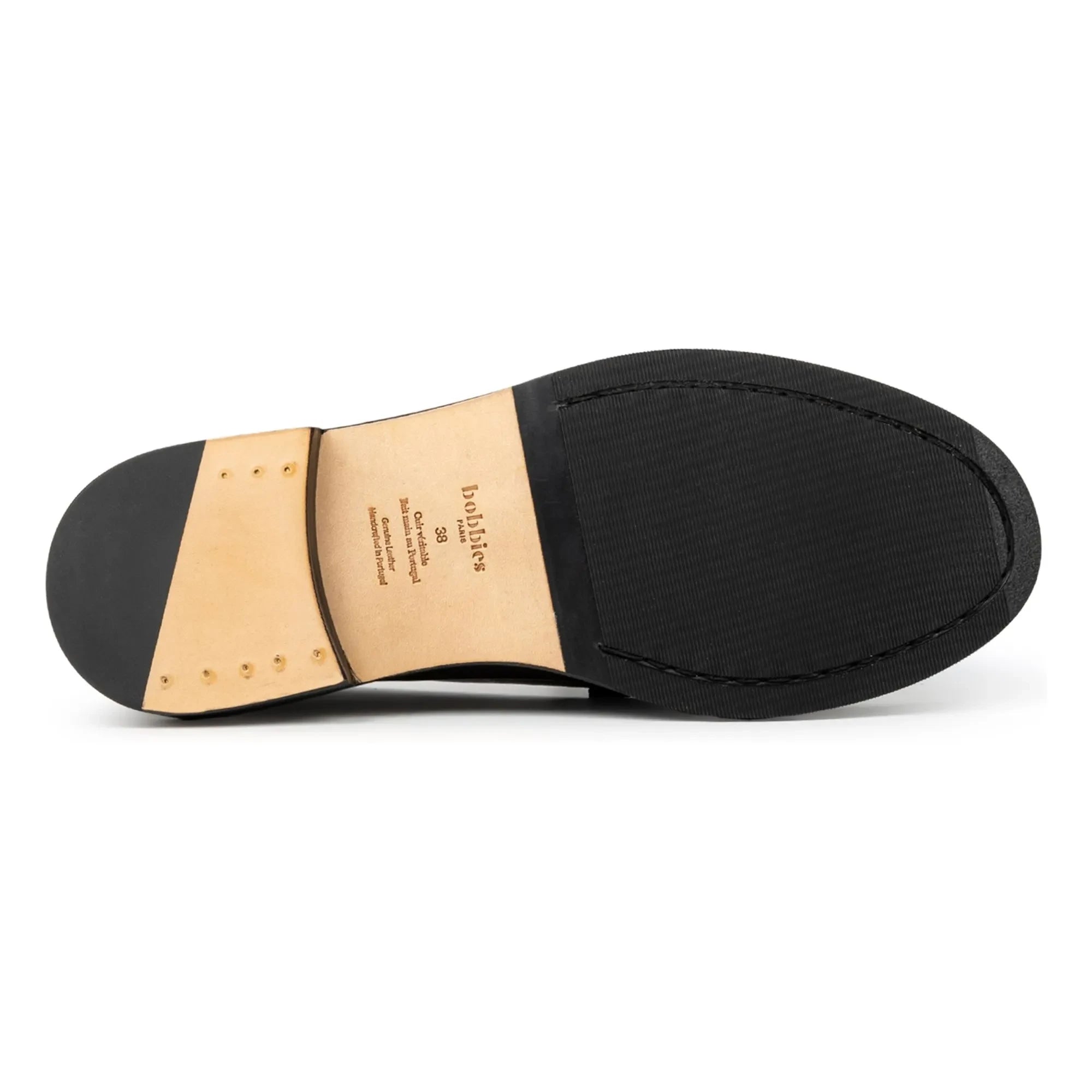 Bobbies - Cardi Lamb Leather Loafers | Black