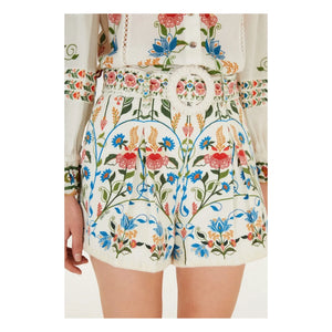 Farm Rio - Short Fraga | White
