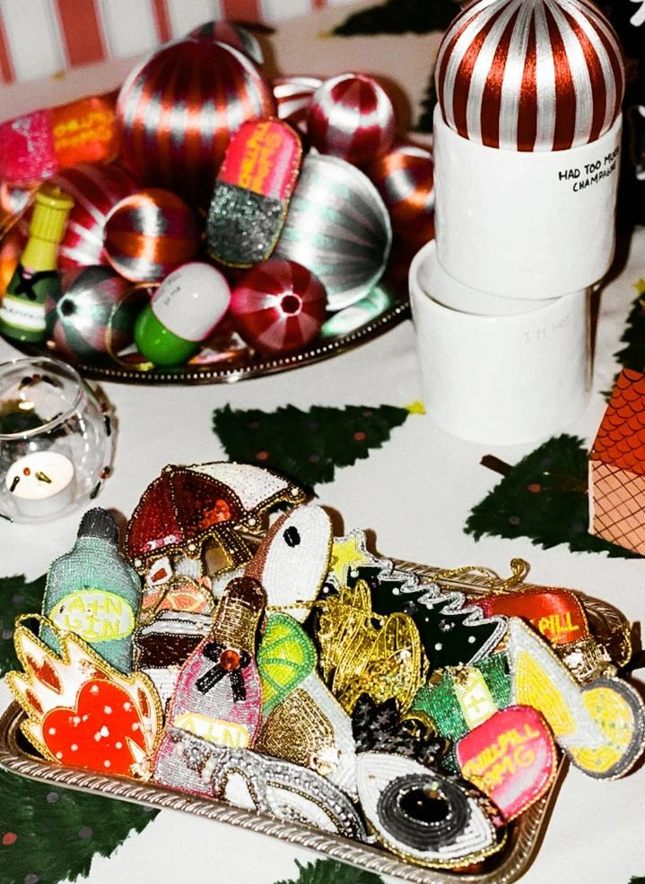Anna + Nina - Christmas Ornament Gingerbread House | Brown