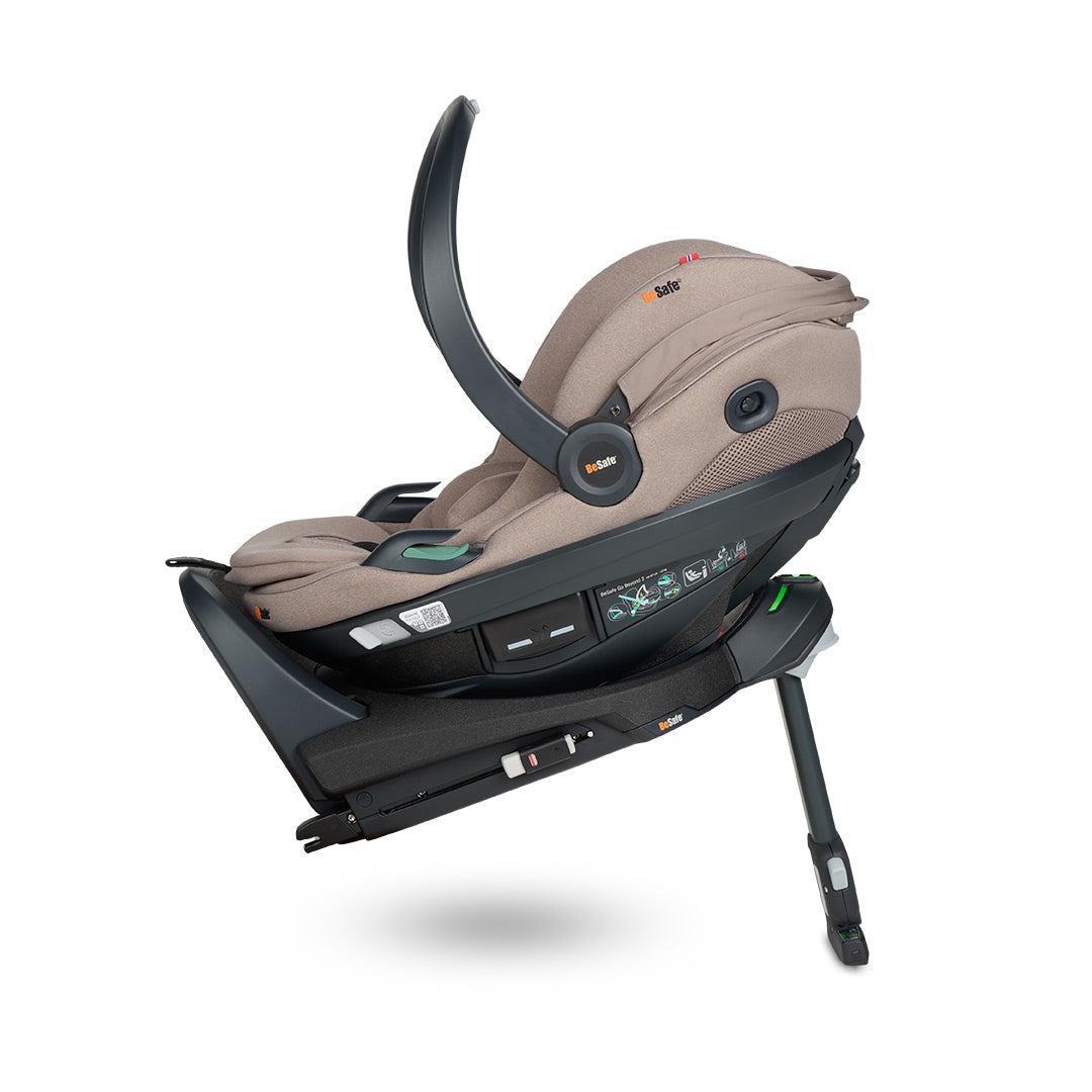 BeSafe Go Beyond 2 Car Seat - Dark Sand Softbreeze-Car Seats-Dark Sand Softbreeze- | Natural Baby Shower