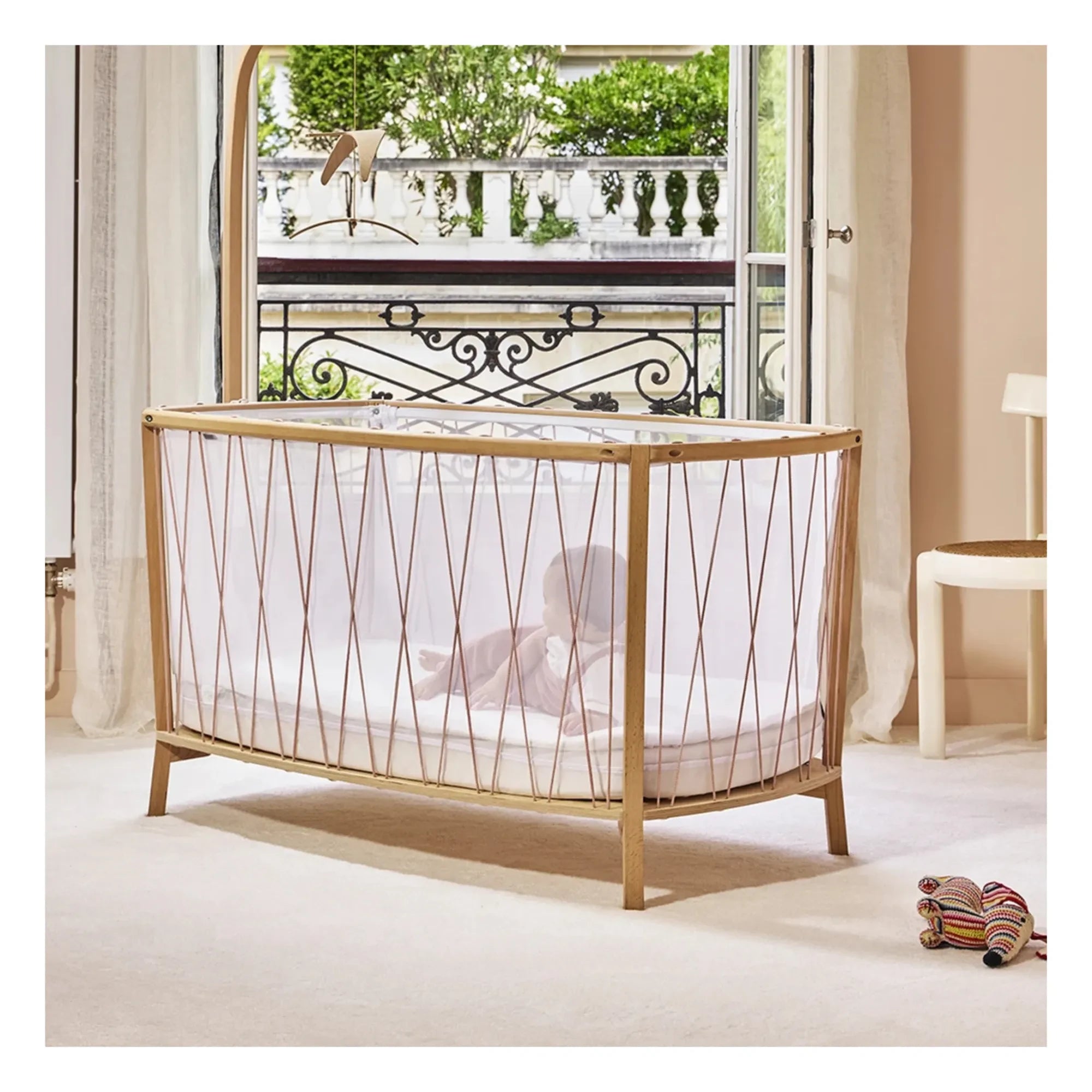 Charlie Crane - Kimi Evolution Baby Bed | Rosewood