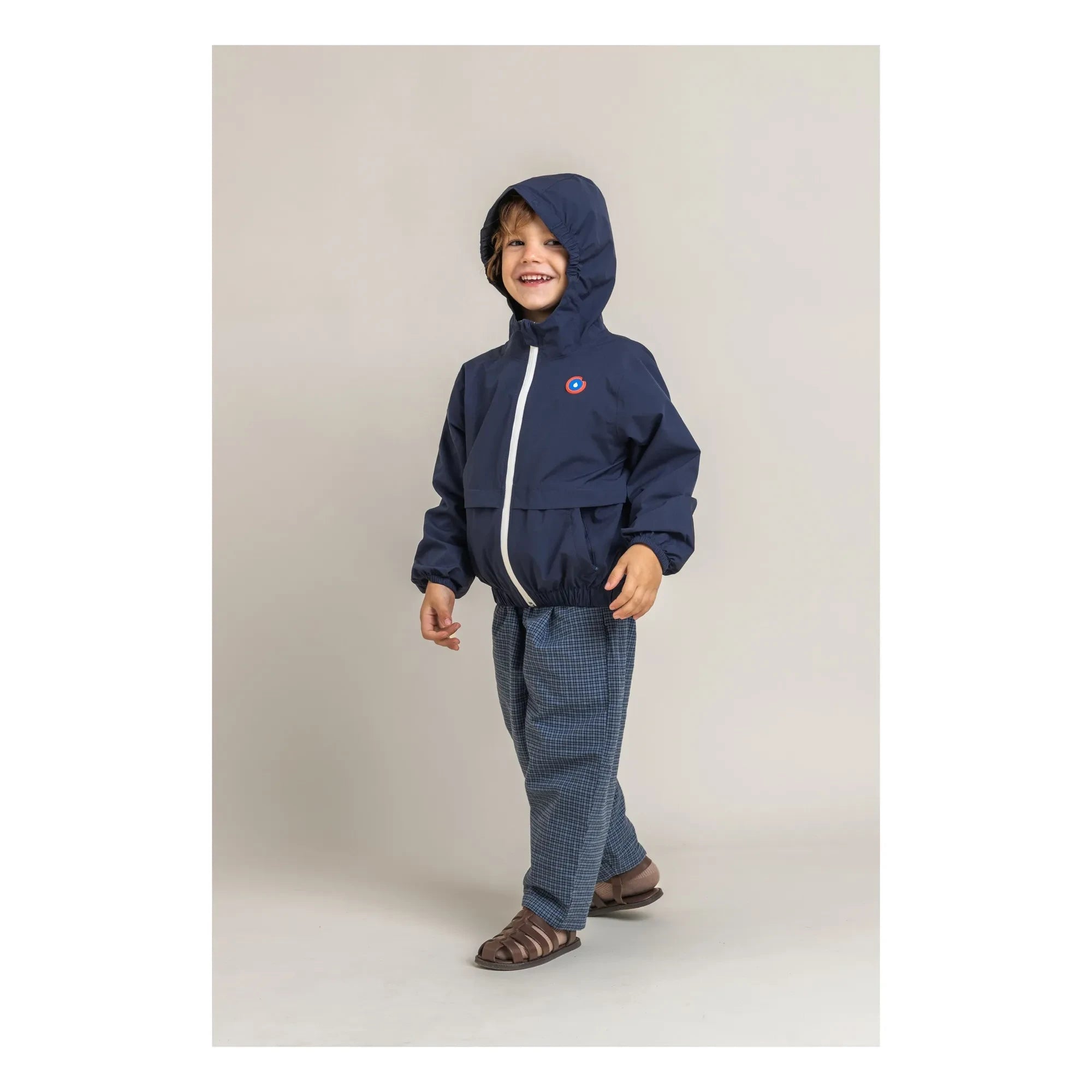 Flotte - Bastille Waterproof Windbreaker Recycled Fiber | Navy Blue
