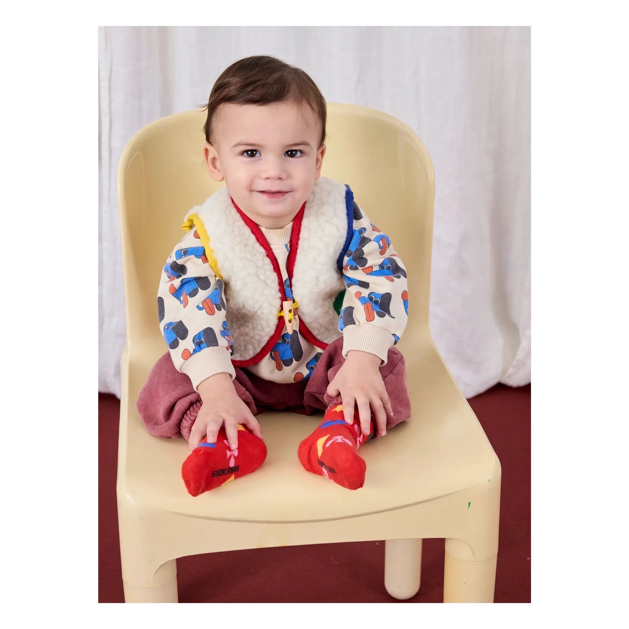 Bobo Choses - Sweat Dogs Organic Cotton | Beige