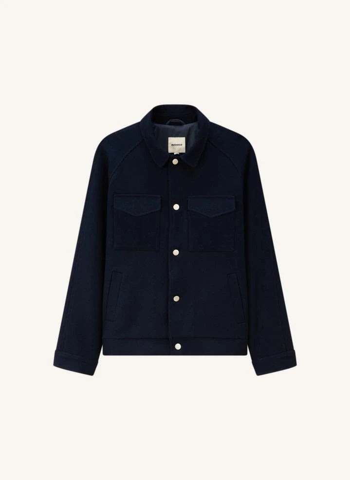 Noyoco - Palma Recycled Wool Jacket | Navy