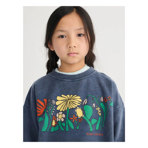 Bobo Choses - Herbalist organic cotton sweatshirt | Navy