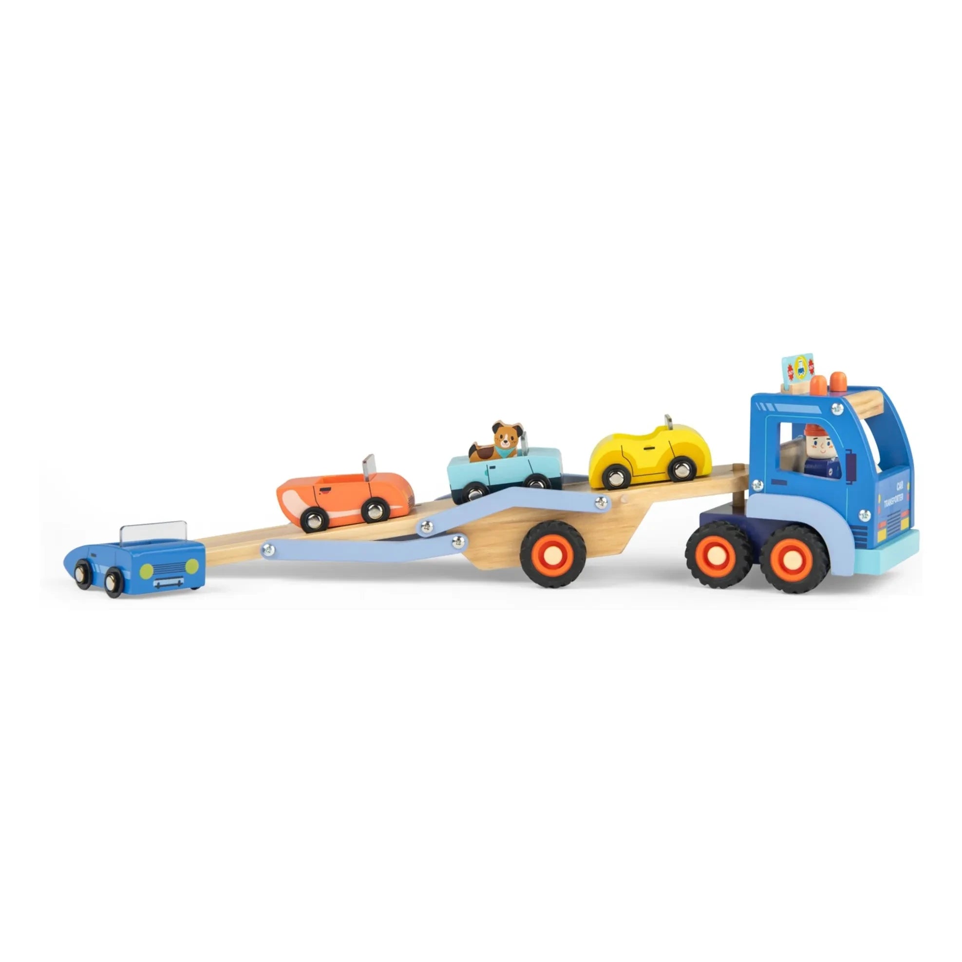 Moulin Roty - Toy Truck and Accessories | Blue