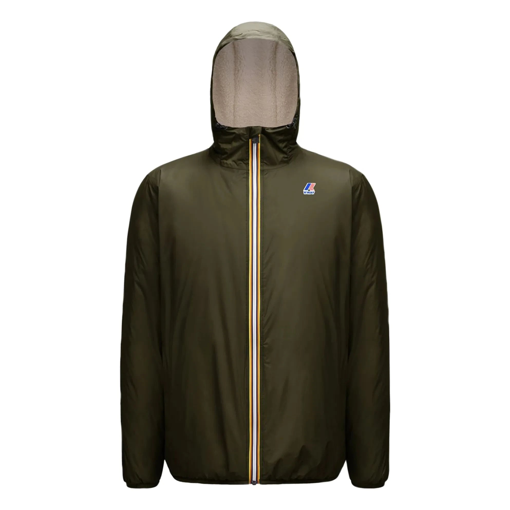 K-way - Le Vrai Claude Tortoise 3.0 Padded Waterproof Jacket | Khaki