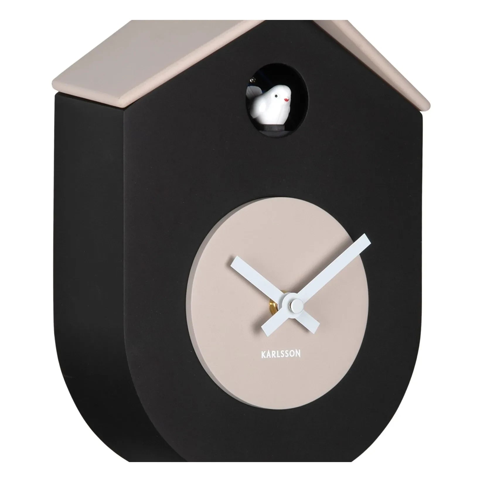 Present Time - Grato cuckoo wall clock | Black