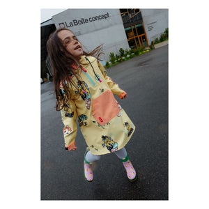 Hello Hossy - Unicorn Raincoat | Yellow