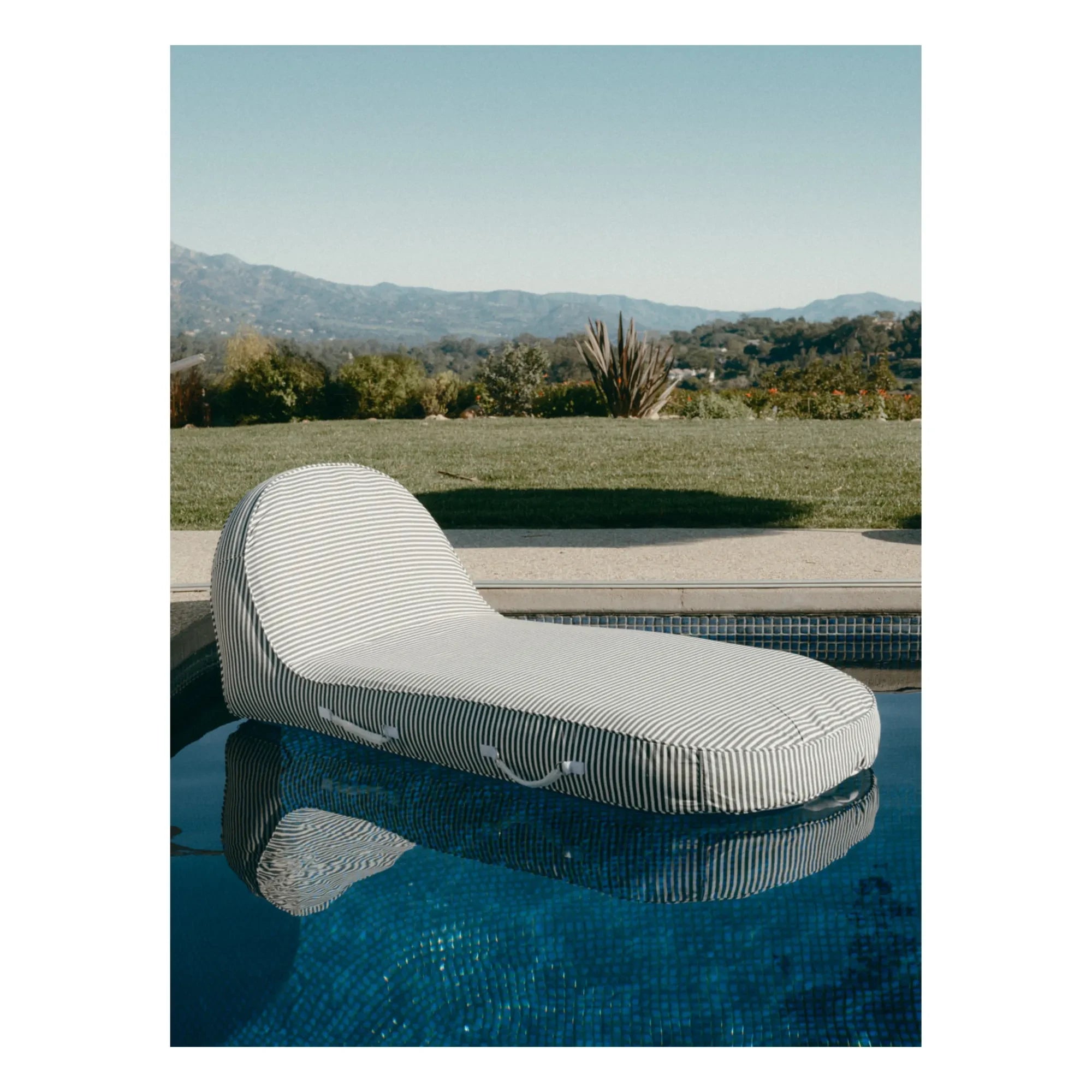 Business & Pleasure Co. - Floating Pool Mattress | Navy Blue