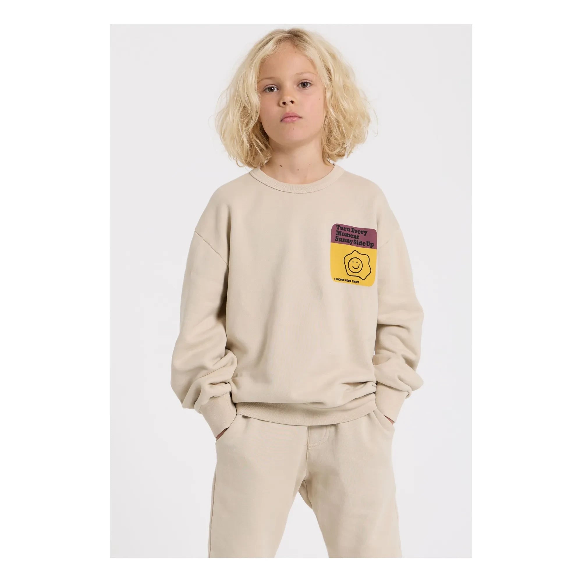 Hundred Pieces - Ryde Organic Cotton Sweatshirt | Natural