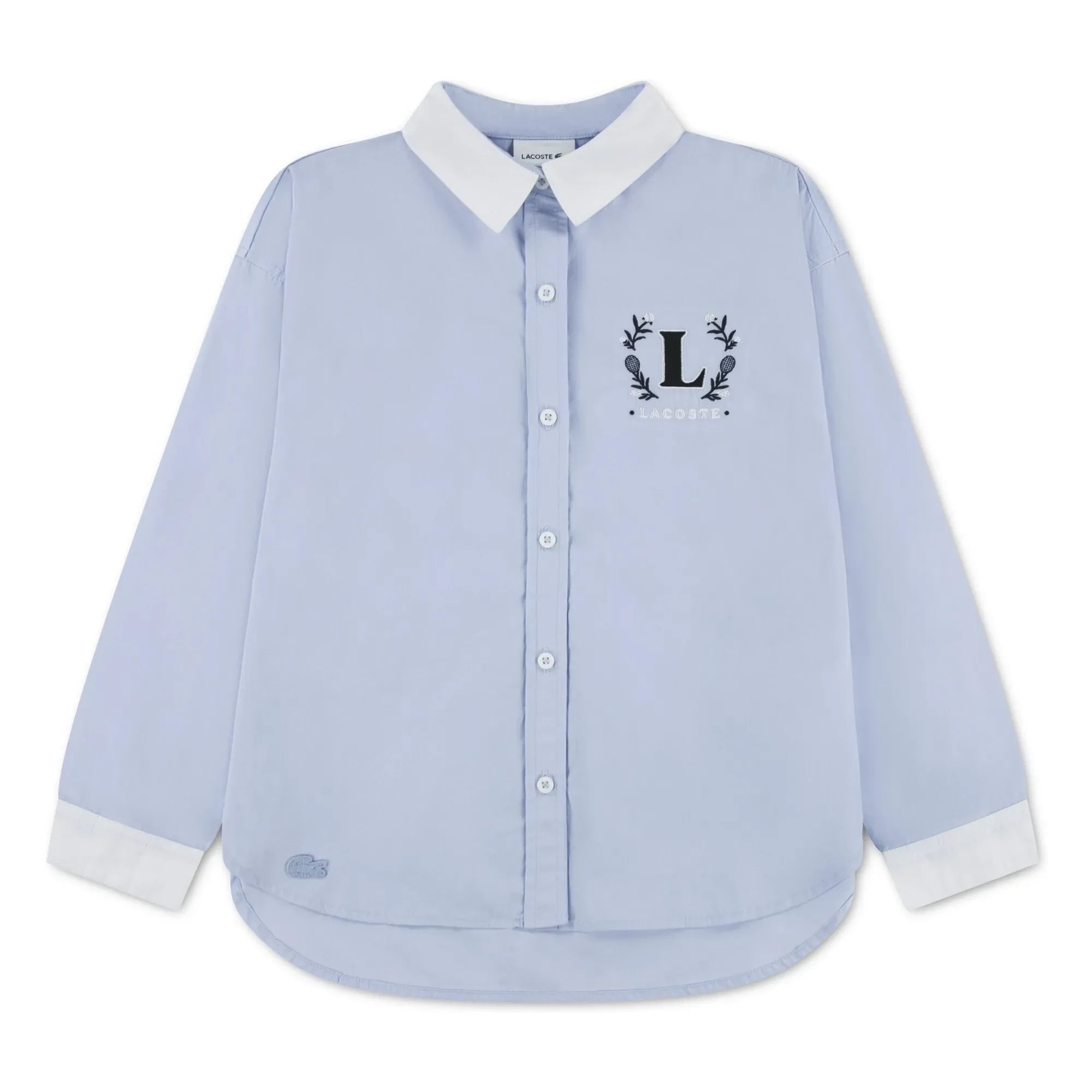 Lacoste - Shirt L Organic cotton | Light Blue
