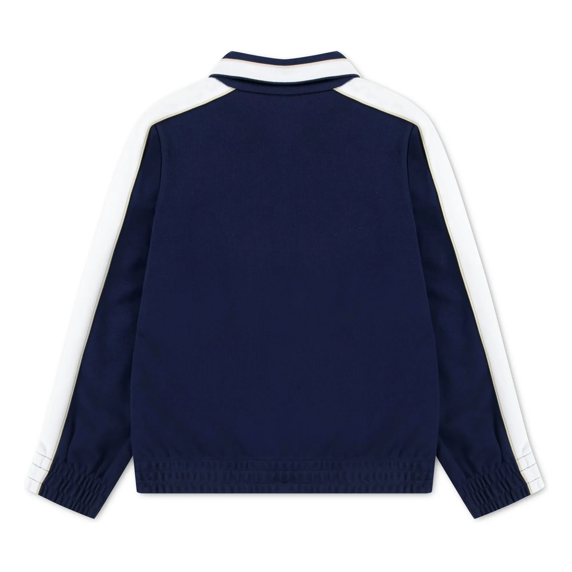 Lacoste - Organic Cotton Sports Zip-up Sweatshirt | Navy Blue