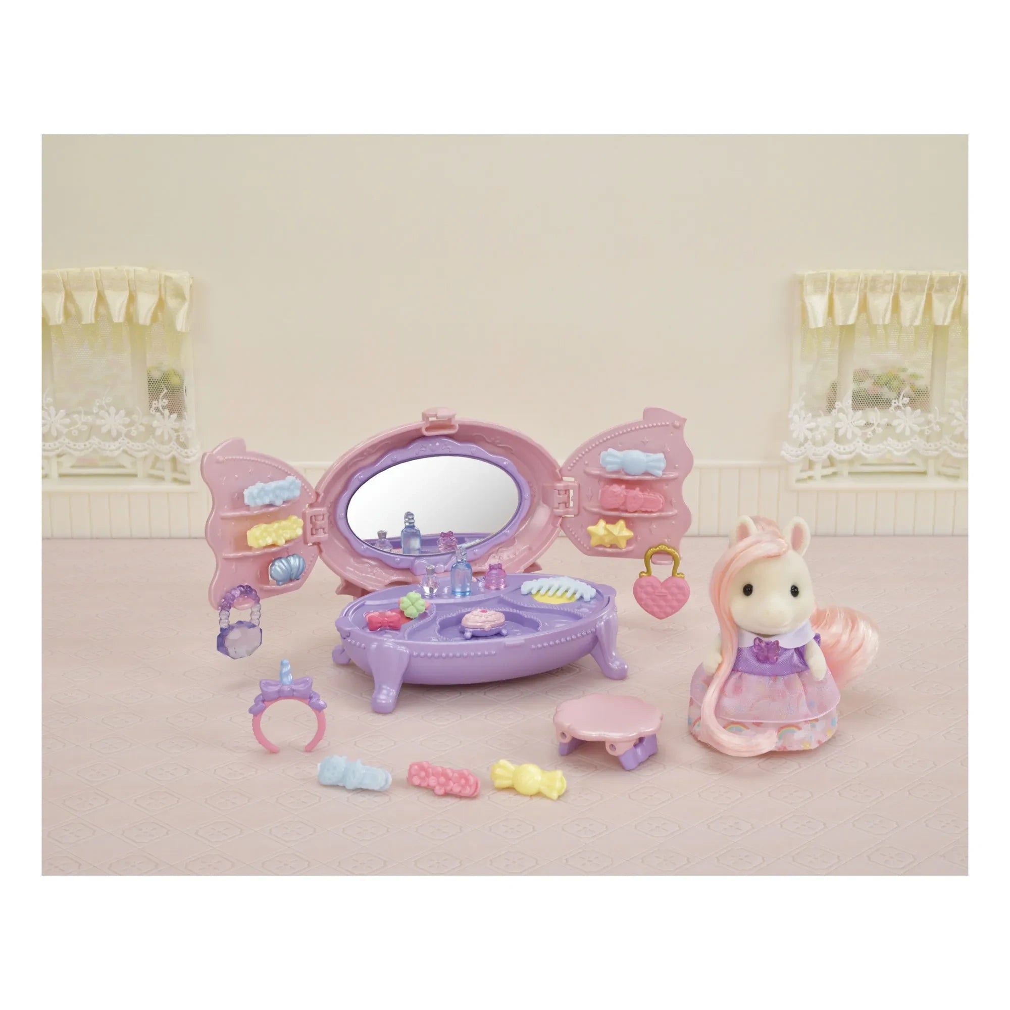 Sylvanian Families - Pony's Vanity Dresser Set