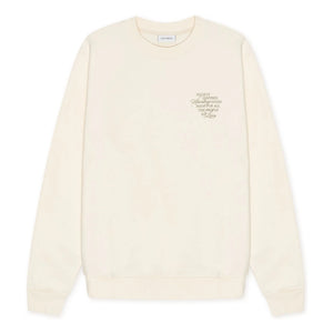 Les Deux - Faience Cotton Bicycle Collar Sweatshirt | Cream