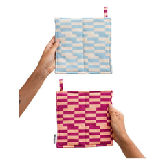 Tarta Gelatina - Organic Berry Jam cotton square holder