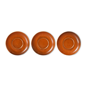 HKliving - Şamot seramik fincan ve tabak | Terracotta