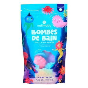 Nailmatic Kids - Shell Bath Bombs - Set of 2