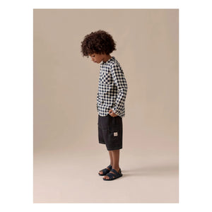 Bonpoint - Carreaux Artist Shirt | Ecru