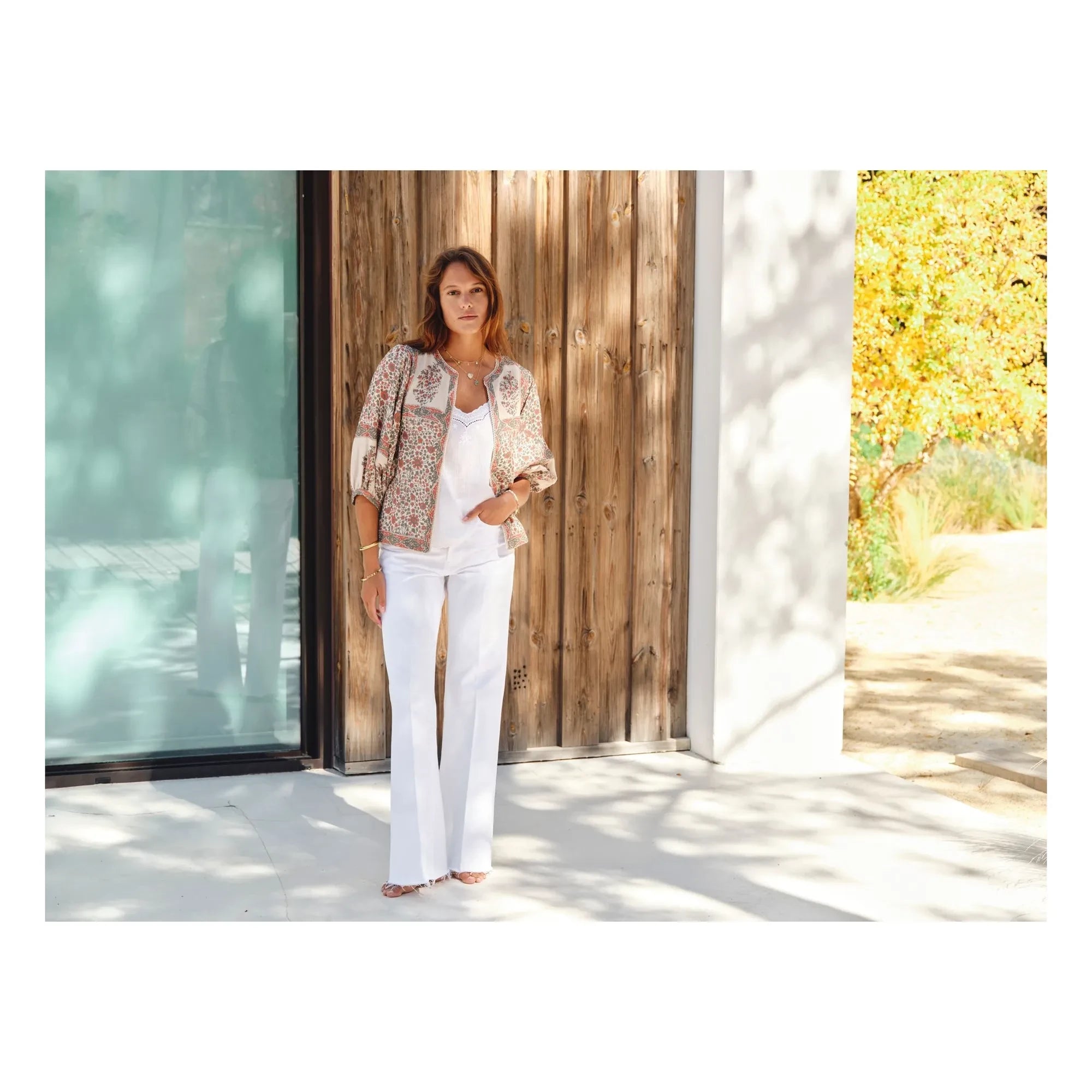 M.A.B.E. - Della Cotton Jacket | Rust