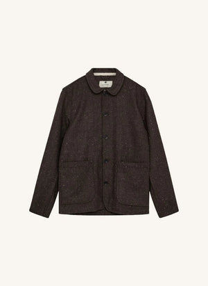 Anerkjendt - Akoscar Check Wool Overshirt | Gray