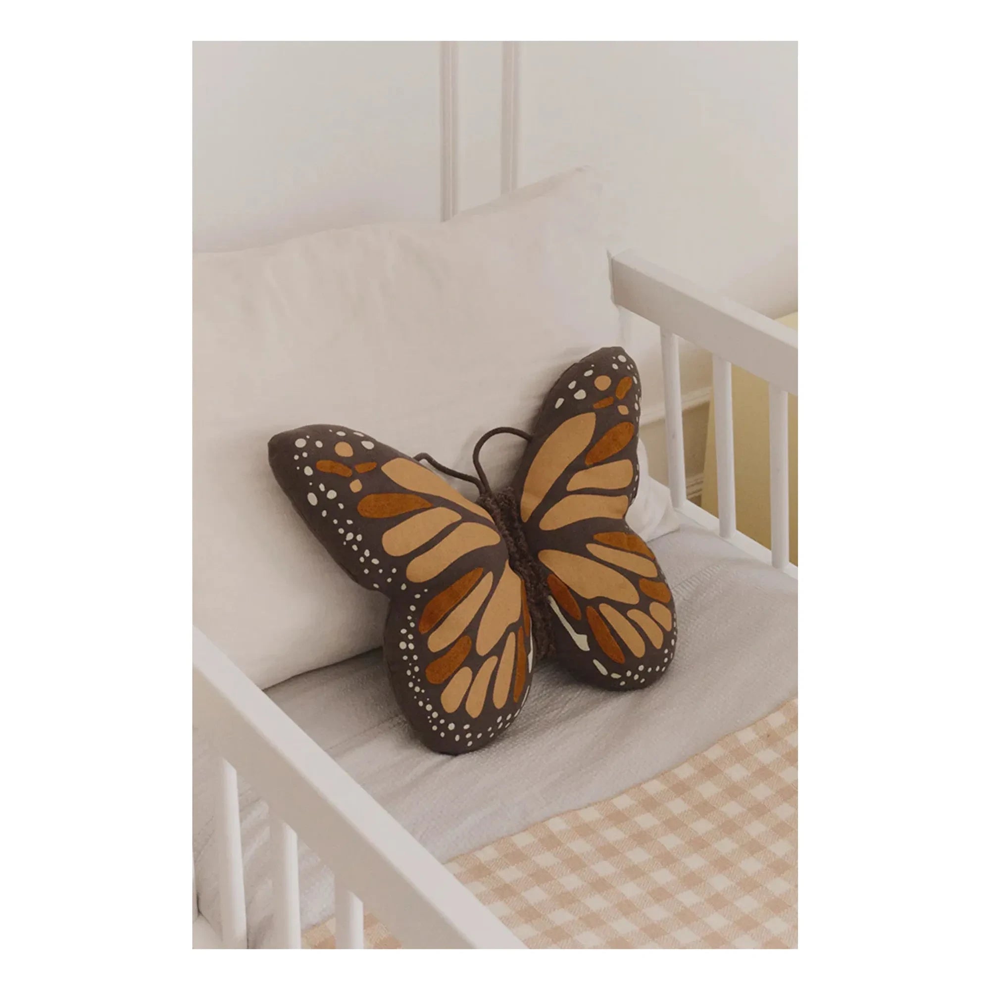 Lorena Canals - Butterfly Pillow | Orange
