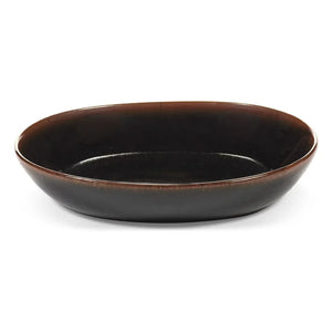 Serax - Uncharted Out of Lines Soup Plates - Set of 2 | Brown