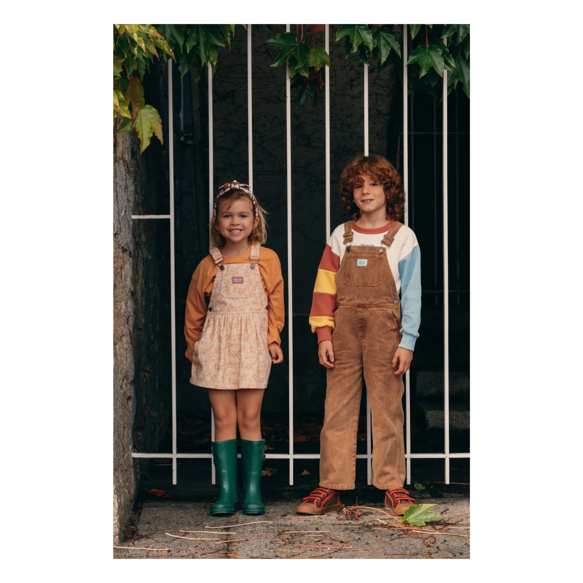 Favorite People - Neighbors Çiçek Desenli Salopet Elbise | Sarı