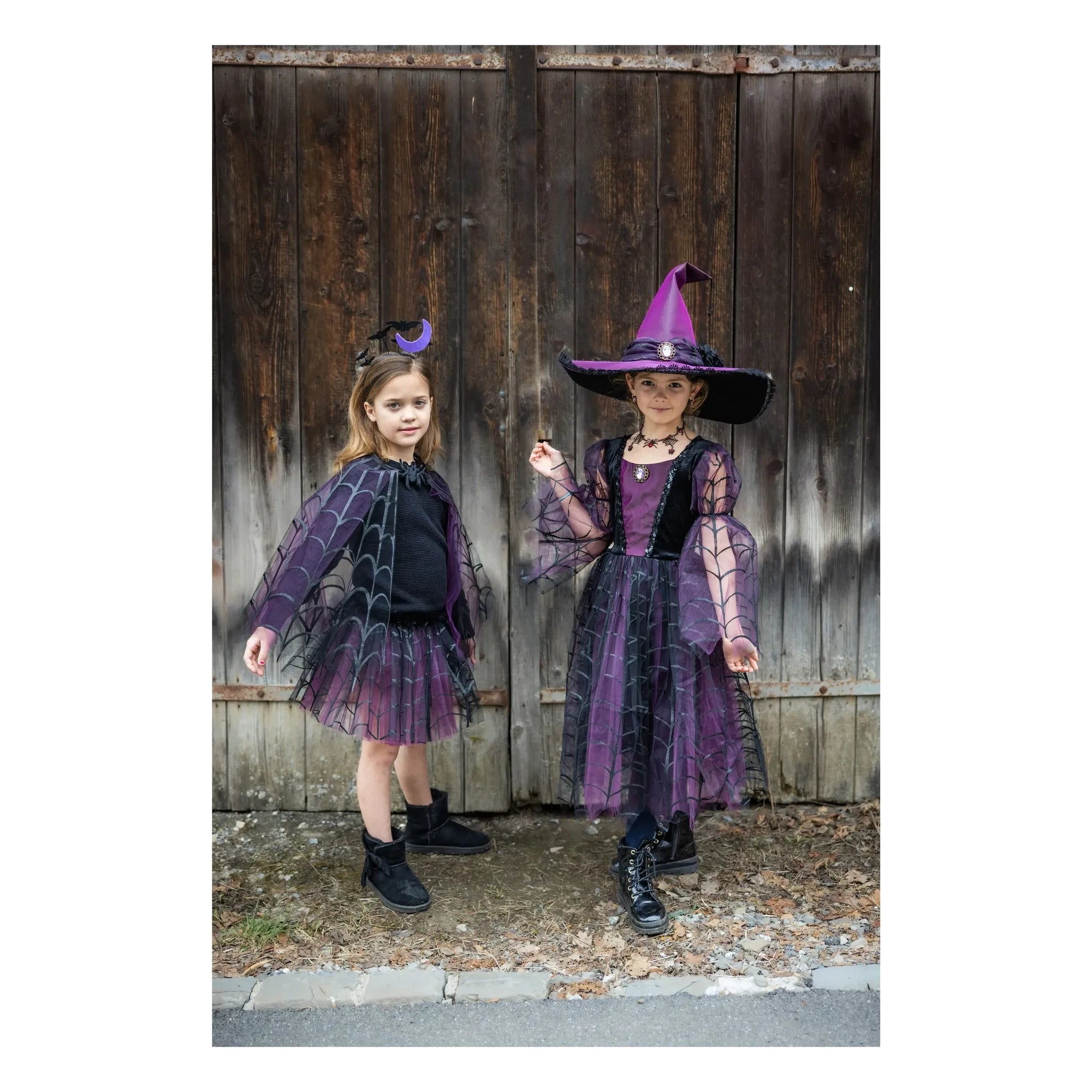 Great Pretenders - Cape and Tutu Spider Web | Purple