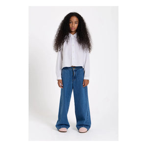 Smallable Kid - Clara Short Shirt | White