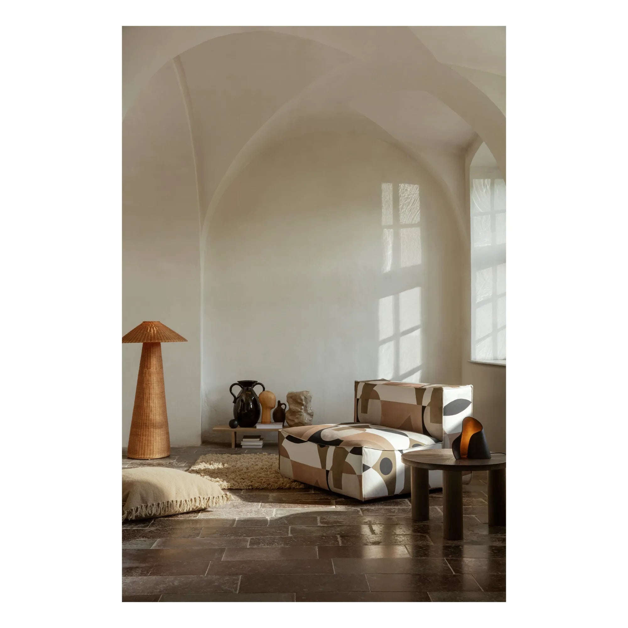 Ferm Living - Dou Rattan Lamp
