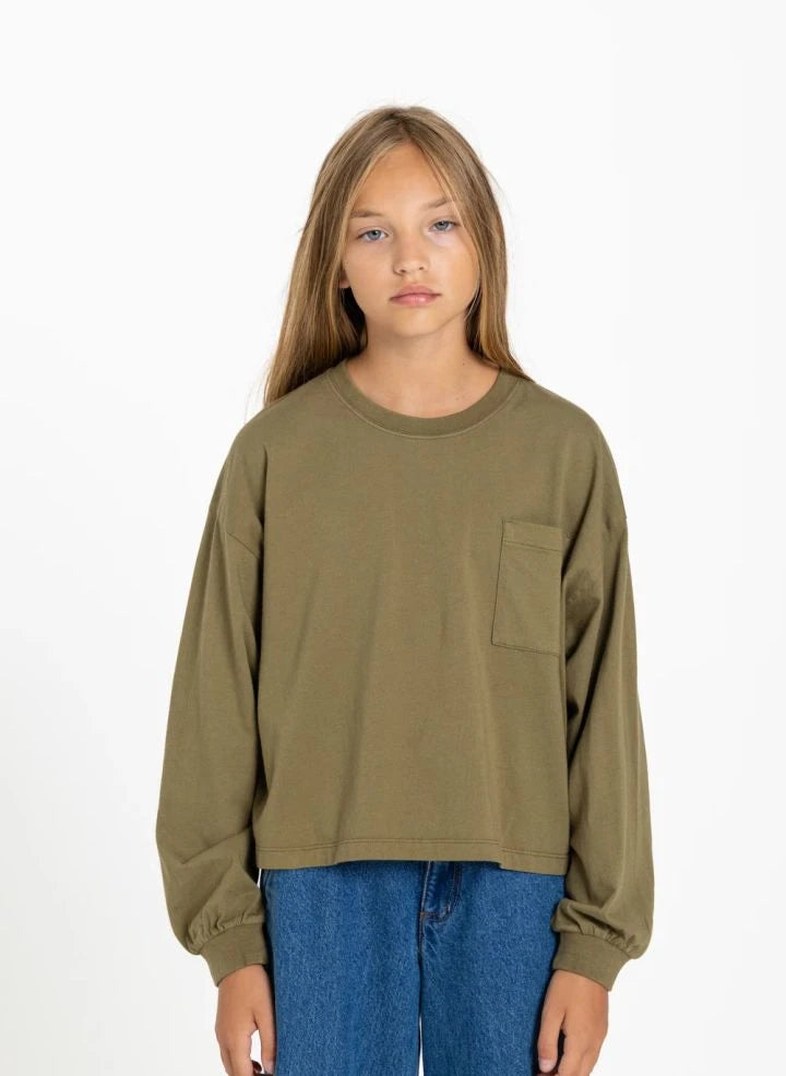 Smallable Kid - Bloomy Sweatshirt | Haki